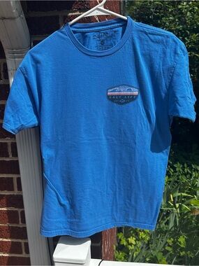Salt Life Royal Blue Crew Neck Logo Tee